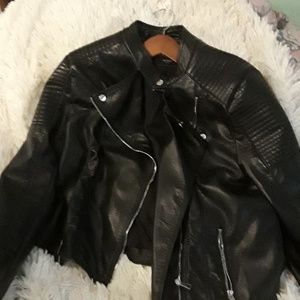 Leather jacket